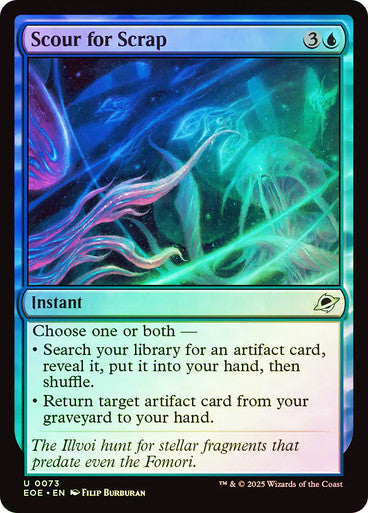 Scour for Scrap (Foil) #0073 Bu U [EOE]