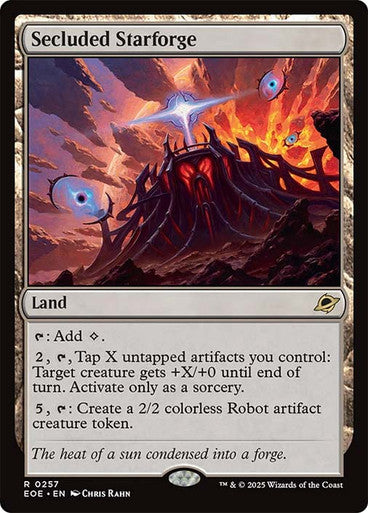 Secluded Starforge #0257 L R [EOE]
