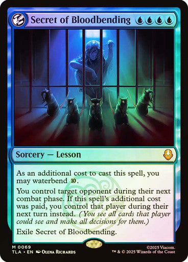 Secret of Bloodbending (Foil) #0069 Bu M [TLA]