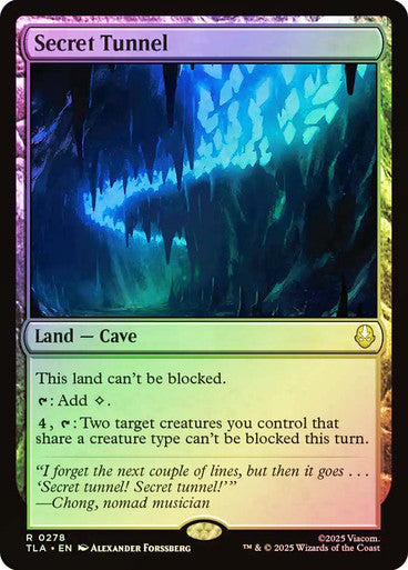 Secret Tunnel (Foil) #0278 L R [TLA]
