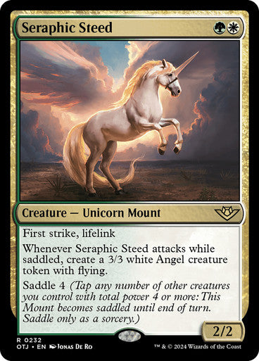 Seraphic Steed #0232 M R [OTJ]