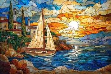 Serene Sails - 300pc Wooden Jigsaw Puzzle - TP39300