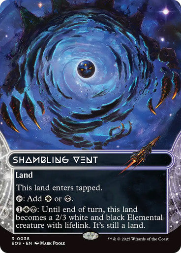 Shambling Vent (Borderless) #0038 L R [EOE] [EOS]