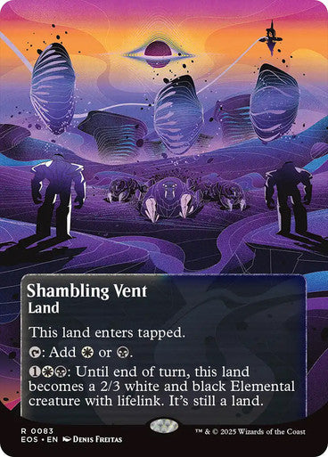 Shambling Vent (Borderless Poster) #0083 L R [EOE] [EOS]