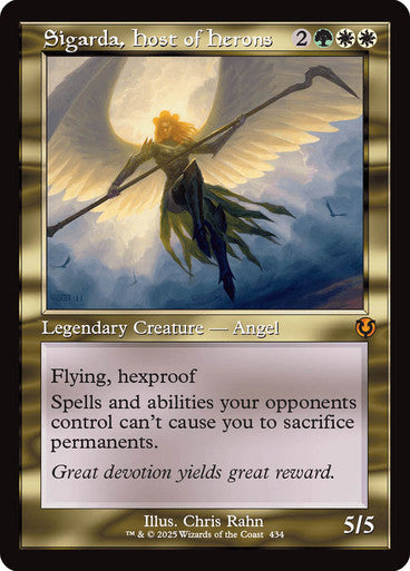 Sigarda, Host of Herons (Retro Frame) #0434 M M [INR]