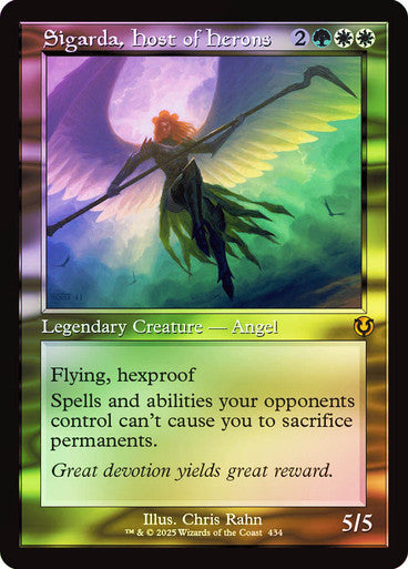 Sigarda, Host of Herons (Retro Frame Foil) #0434 M M [INR]