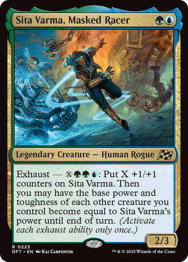 Sita Varma, Masked Racer #0223 M R [DFT]