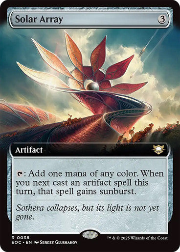 Solar Array (Extended Art) #0038 C R [EOE] [EOC]