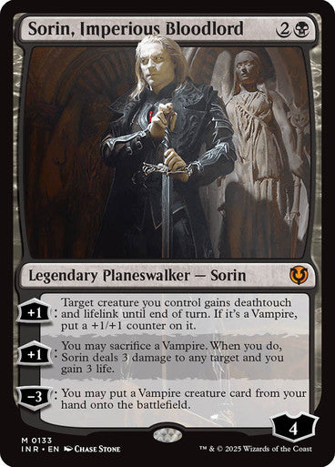 Sorin, Imperious Bloodlord #0133 Bk M [INR]