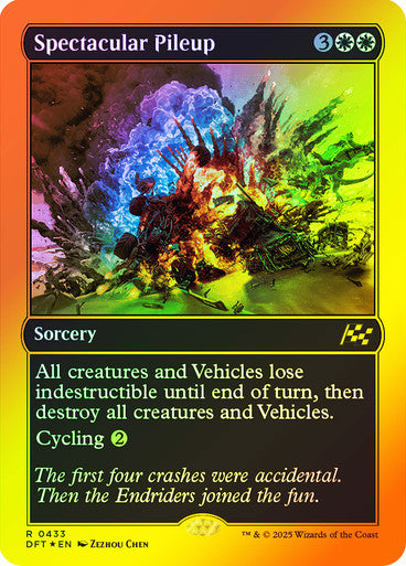 Spectacular Pileup (First-Place Foil) #0433 W R [DFT]