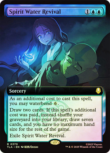 Spirit Water Revival (Extended Art Foil) #0370 Bu R [TLA]