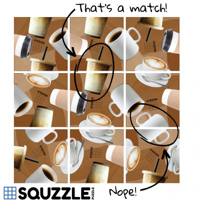 Coffee Break - 9pc Squzzle Puzzle