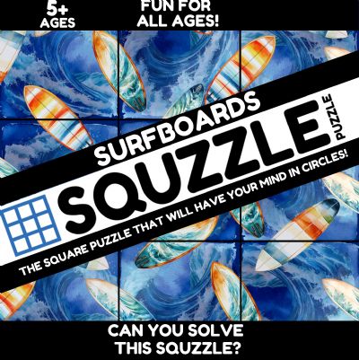 Surfboards - 9pc Squzzle Puzzle
