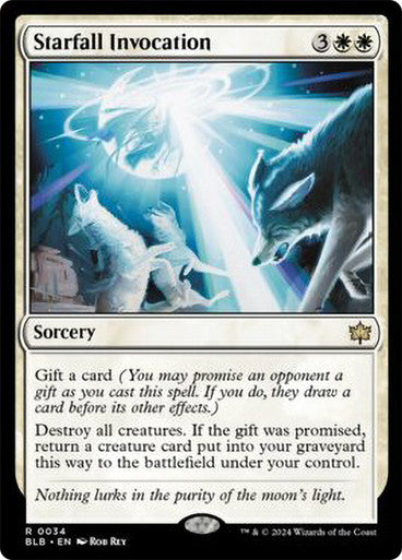 Starfall Invocation #0034 W R [BLB]