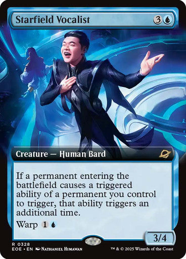 Starfield Vocalist (Extended Art) #0328 Bu R [EOE]