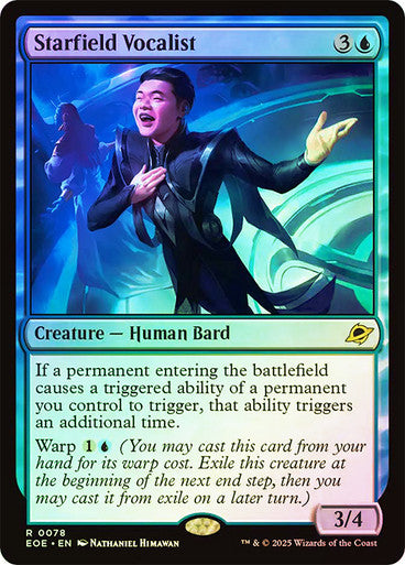 Starfield Vocalist (Foil) #0078 Bu R [EOE]