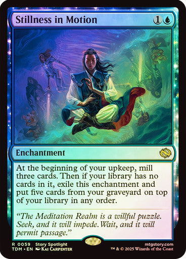 Stillness in Motion (Foil) #0059 Bu R [TDM]