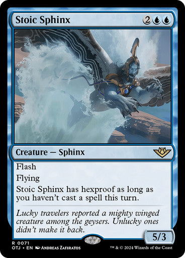 Stoic Sphinx #0071 Bu R [OTJ]