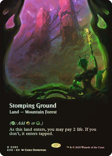 Stomping Ground (Borderless Foil) #0283 L R [EOE]