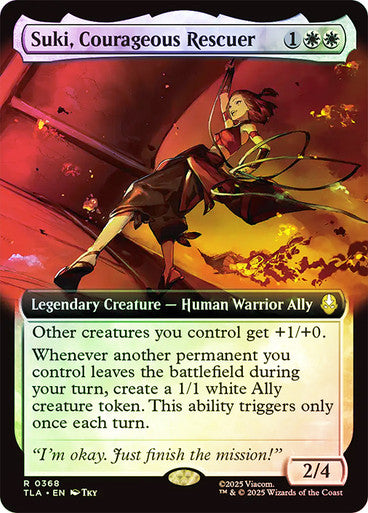 Suki, Courageous Rescuer (Extended Art Foil) #0368 W R [TLA]