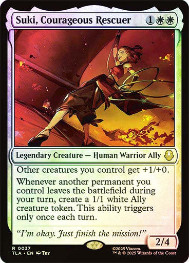 Suki, Courageous Rescuer (Foil) #0037 W R [TLA]