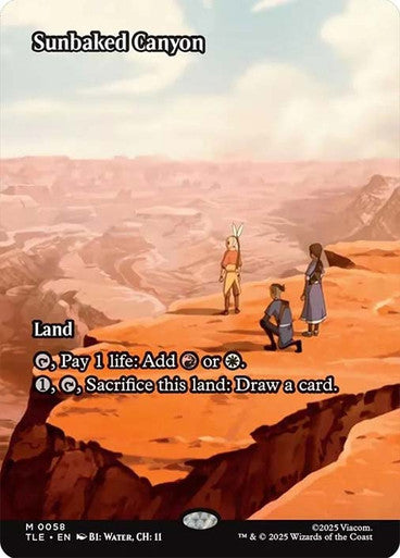 Sunbaked Canyon (Borderless) #0058 L M [TLA] [TLE]