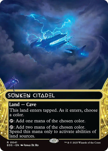 Sunken Citadel (Borderless) #0041 L R [EOE] [EOS]