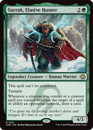Surrak, Elusive Hunter #0161 G R [TDM]
