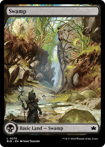 Swamp (Spring) (Full Art) #0270 L C [BLB]