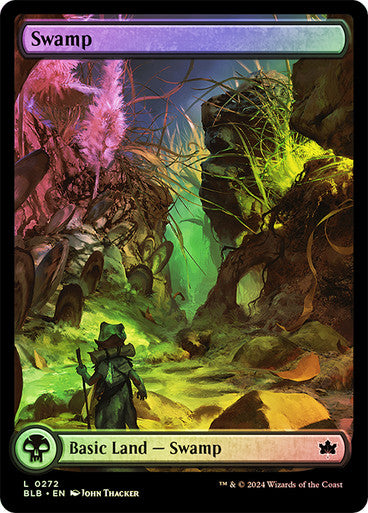 Swamp (Autumn) (Full Art Foil) #0272 L C [BLB]