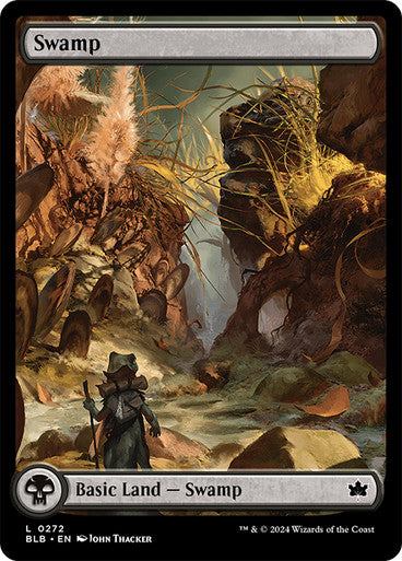 Swamp (Autumn) (Full Art) #0272 L C [BLB]