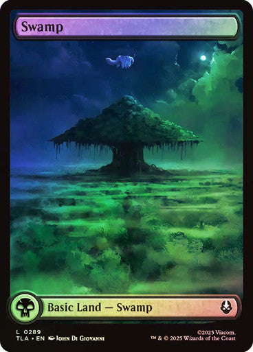 Swamp (Full Art Foil) #0289 L C [TLA]
