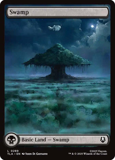 Swamp (Full Art) #0289 L C [TLA]
