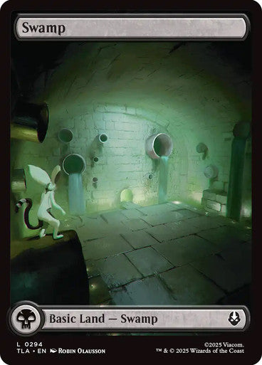 Swamp (Full Art) #0294 L C [TLA]