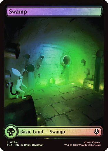 Swamp (Full Art Foil) #0294 L C [TLA]
