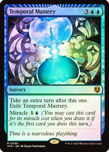 Temporal Mastery (Foil) #0090 Bu M [INR]