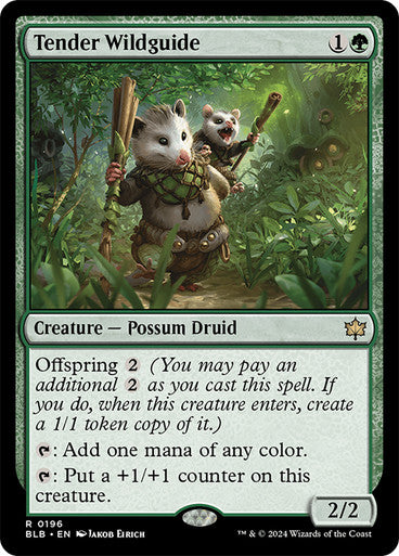 Tender Wildguide #0196 G R [BLB]