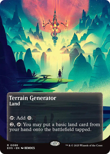 Terrain Generator (Borderless Poster) #0088 L R [EOE] [EOS]