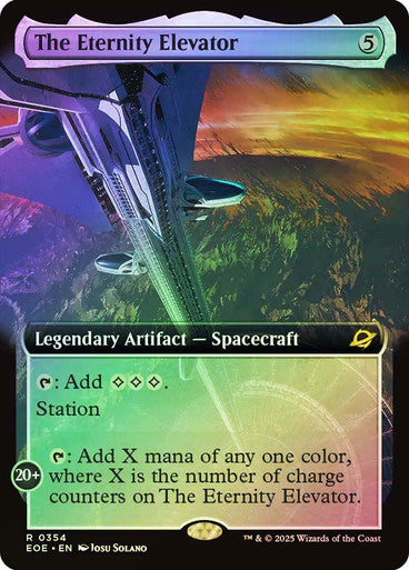 The Eternity Elevator (Extended Art Foil) #0354 C R [EOE]