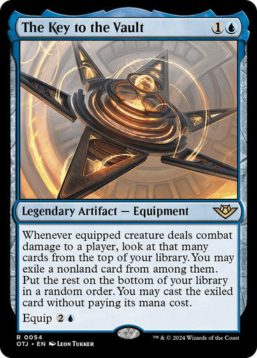The Key to the Vault #0054 Bu R [OTJ]