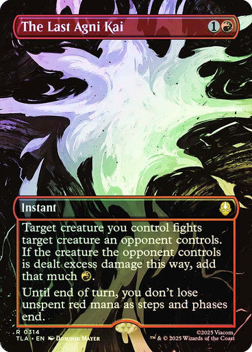 The Last Agni Kai (Borderless Foil) #0314 R R [TLA]