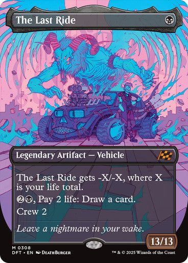 The Last Ride (Borderless) #0308 Bk M [DFT]