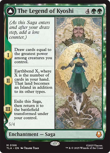 The Legend of Kyoshi // Avatar Kyoshi #0186 G M [TLA]