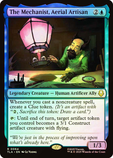 The Mechanist, Aerial Artisan (Foil) #0064 Bu R [TLA]