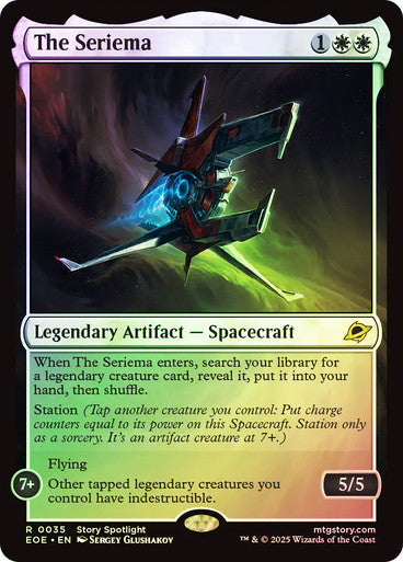 The Seriema (Foil) #0035 W R [EOE]