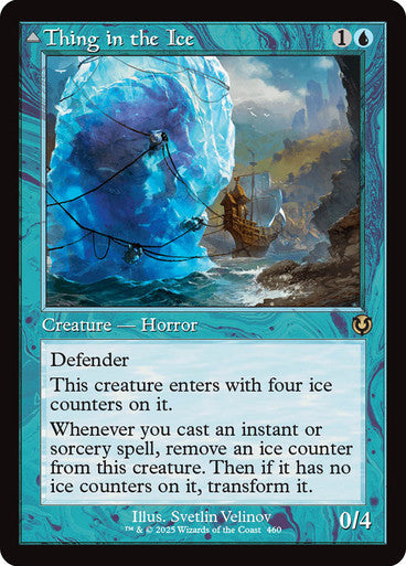 Thing in the Ice // Awoken Horror (Retro Frame) #0460 Bu R [INR]
