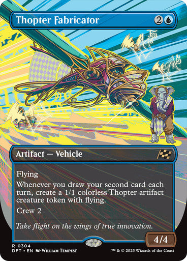Thopter Fabricator (Borderless) #0304 Bu R [DFT]