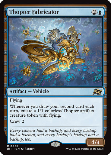 Thopter Fabricator #0068 Bu R [DFT]