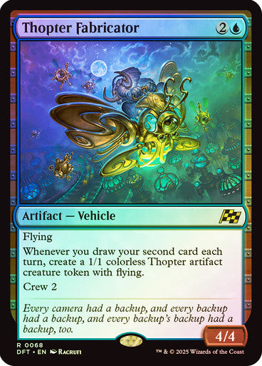 Thopter Fabricator (Foil) #0068 Bu R [DFT]