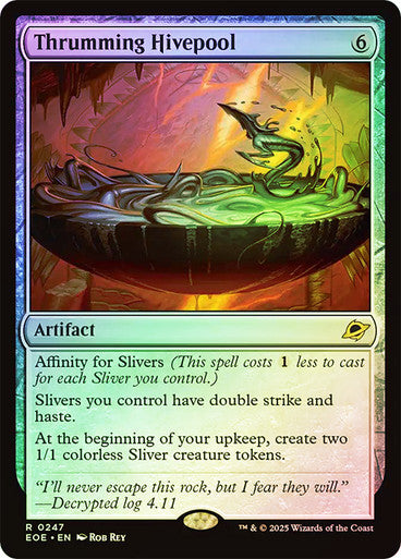 Thrumming Hivepool (Foil) #0247 C R [EOE]